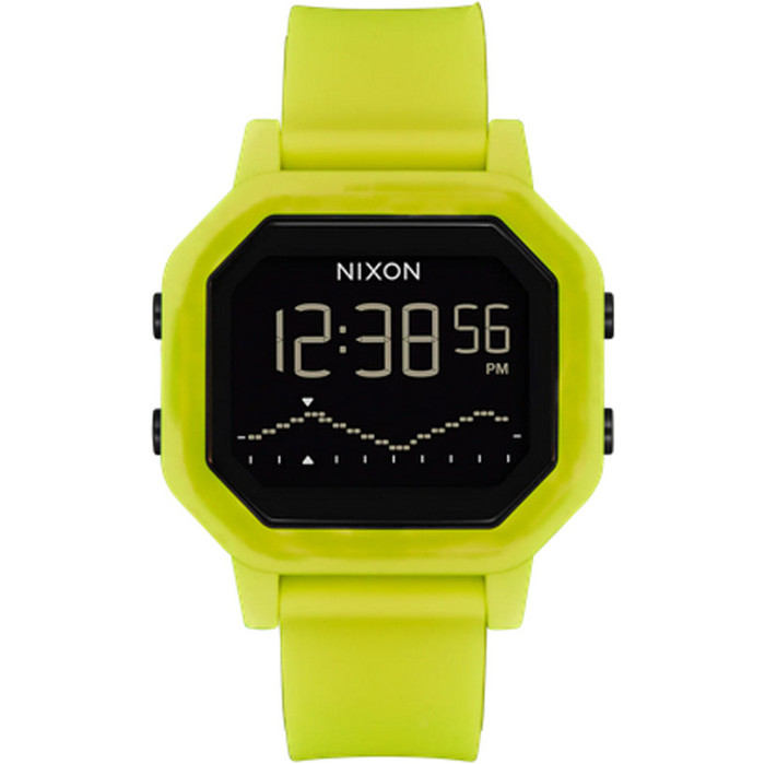 2024 Nixon Siren Surf horloge A1311 - Citroen / Zwart